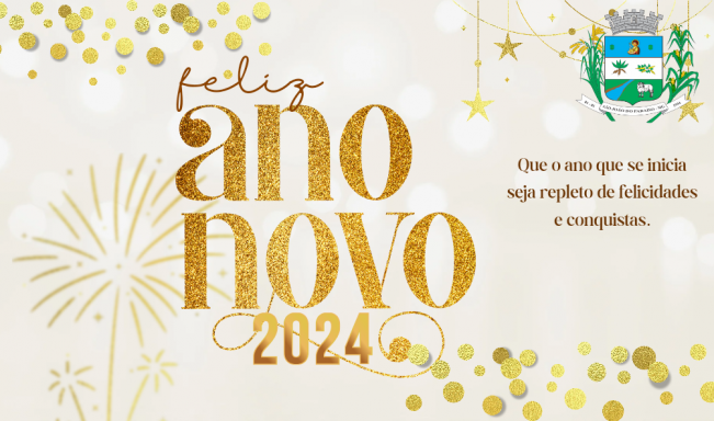 FELIZ ANO NOVO.