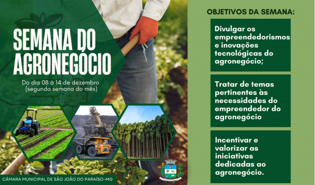 SEMANA DO AGRONEGÓCIO.