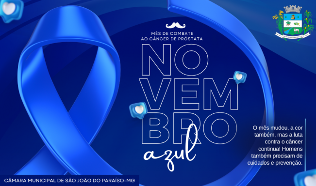 NOVEMBRO AZUL.