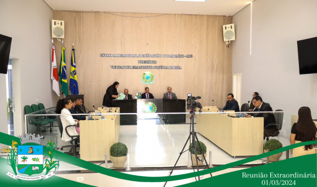 REUNIÃO EXTRAORDINÁRIA. 01 DE MARÇO DE 2024.