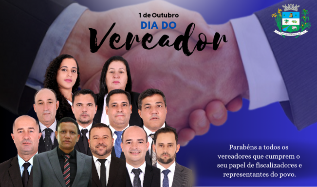 1 de Outubro. Dia do vereador!