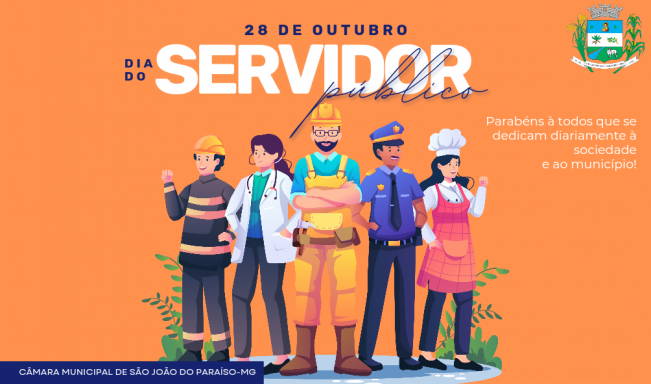 26 DE OUTUBRO. DIA DO SERVIDOR PÚBLICO.