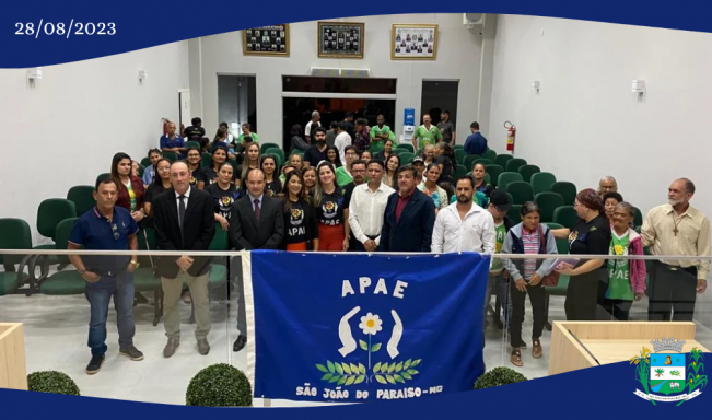 REUNIÃO COM A APAE.