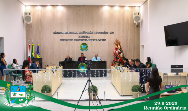 REUNIÃO ORDINÁRIA. 29/11/2023