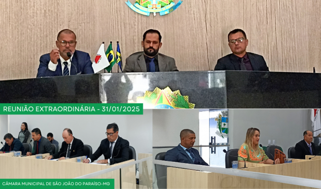 REUNIÃO EXTRAORDINÁRIA.